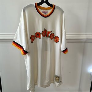 dave winfield 1982 mitchell and ness white padres jersey #2